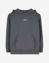 Hoodie - Oversized fit - donkergrijs