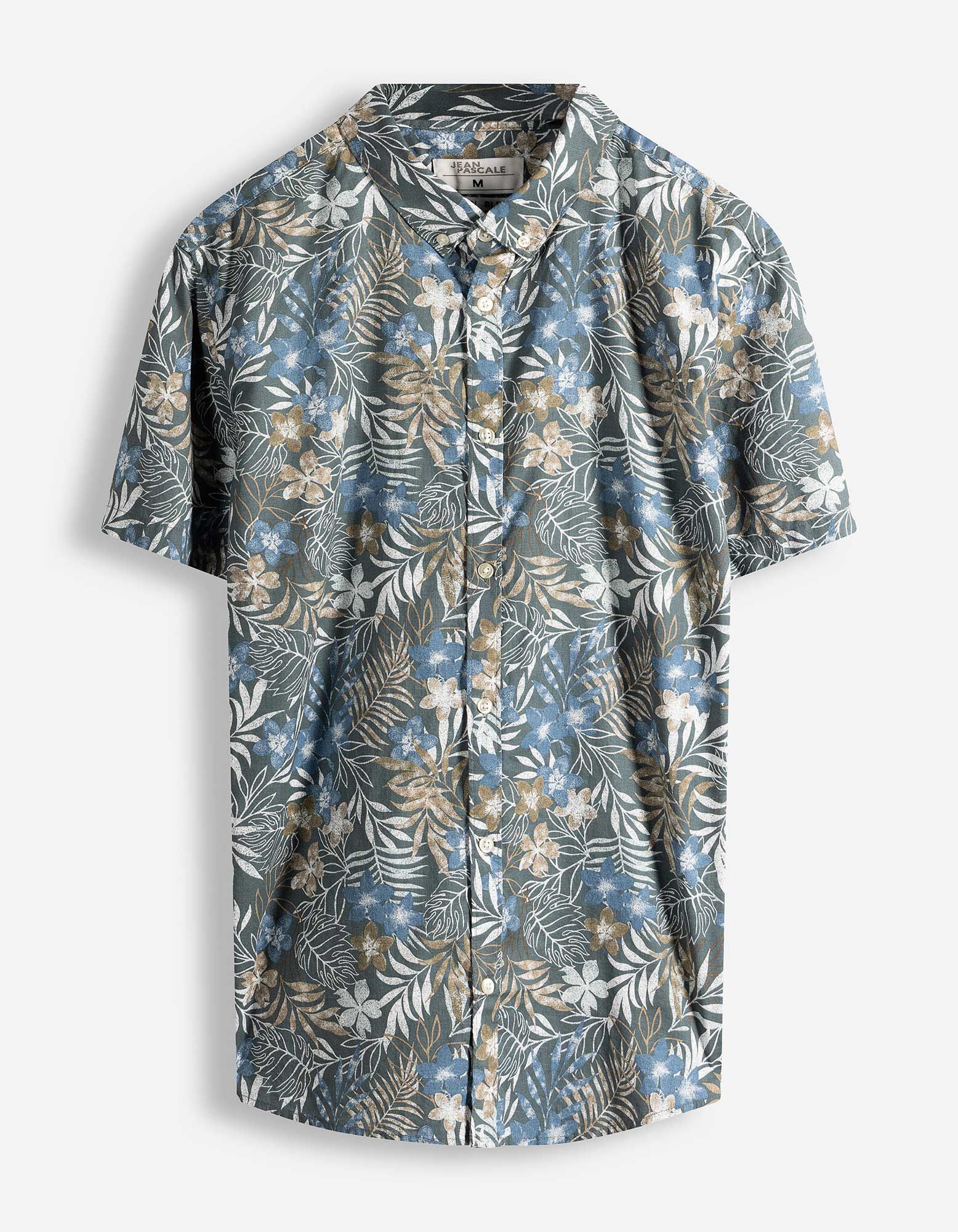 Hemd - Leinen-Mix - hellgr&uuml;n