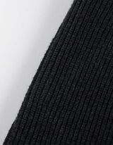 Trui - Ronde hals - donkergrijs