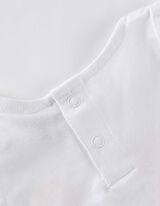 Topist ja p&uuml;kstest koosnev komplekt - tr&uuml;kk - valge