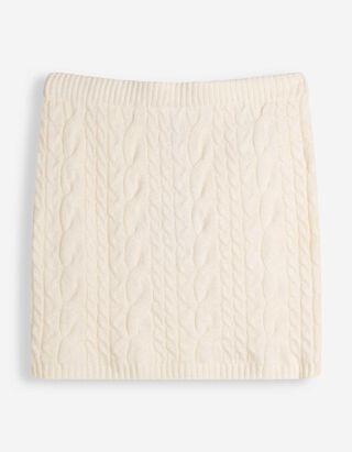 Strickrock - Zopfstrick - Off-White