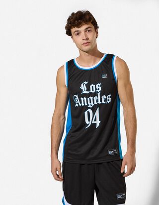 Tanktop - Mesh - Schwarz