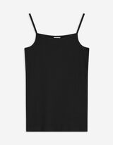 Top - Met stretch - zwart