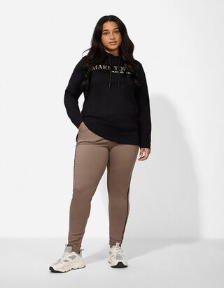 Jeggings - einfarbig - hellbraun