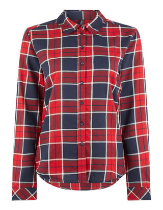 Damen Bluse mit Karomuster 