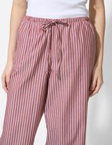Pantalon de pyjama - Rayures - Rouge foncé