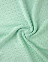 Culotte hlače - Rebrasta struktura - svijetlo zelena