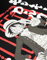 Majica s kapuljačom - One Piece - crna