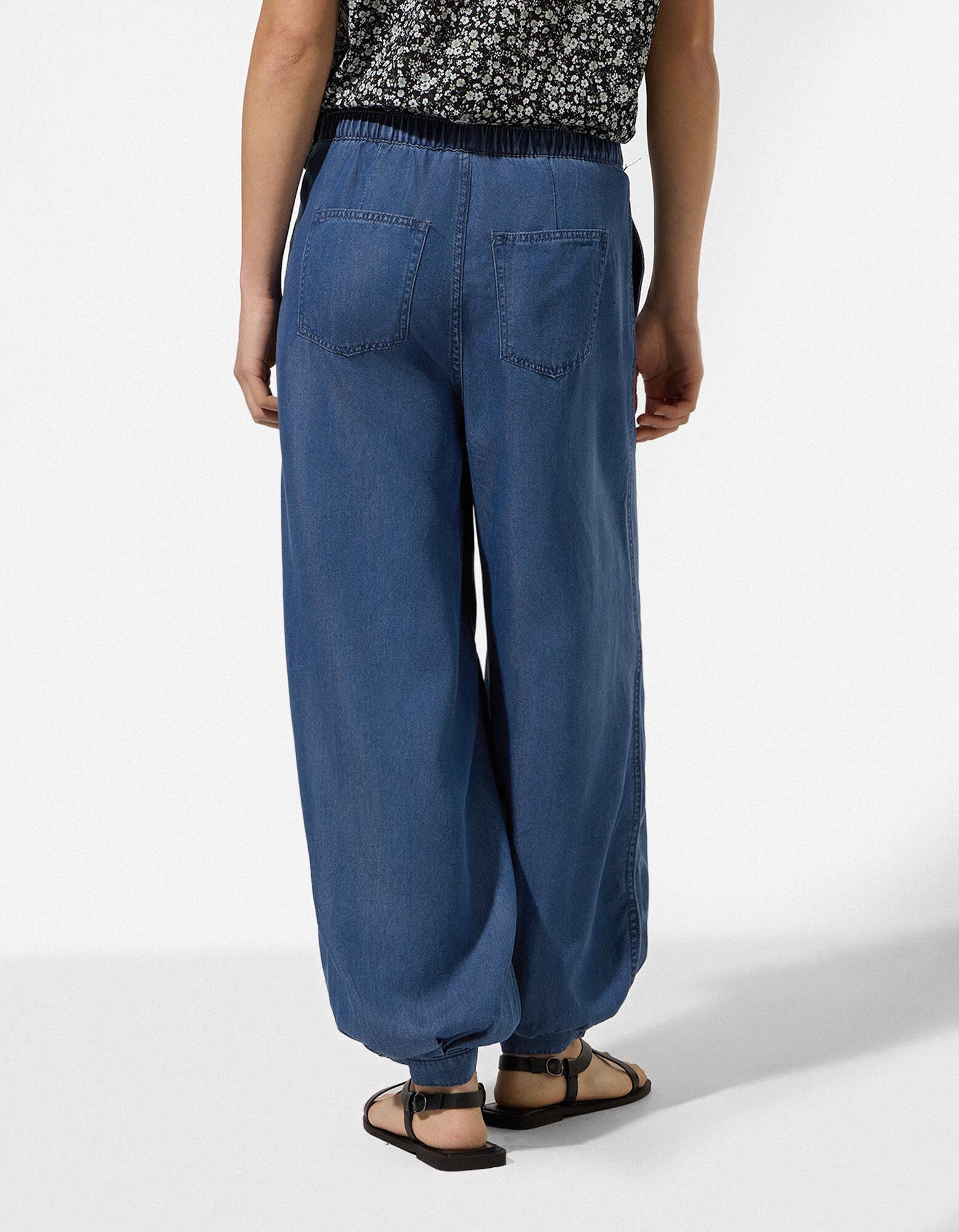 Jeans - Balloon Fit - hellblau