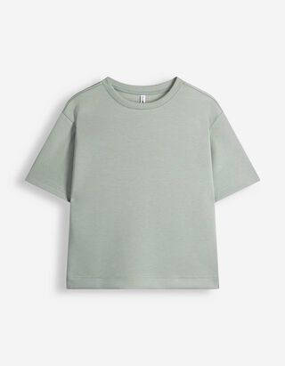 T-Shirt - Modal-Anteil - Khaki