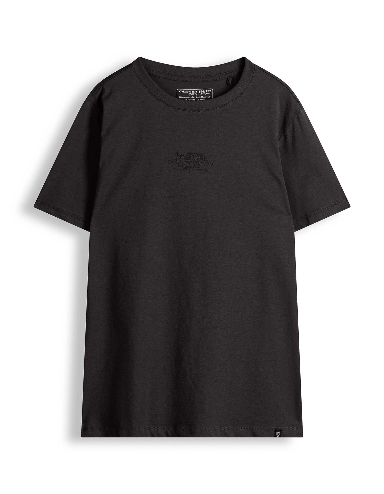 T-Shirt - Print - Dunkelgrau