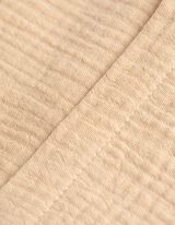 Bluză - Guler de cămașă - Bej