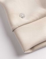 Sweatvest - Galons - wit