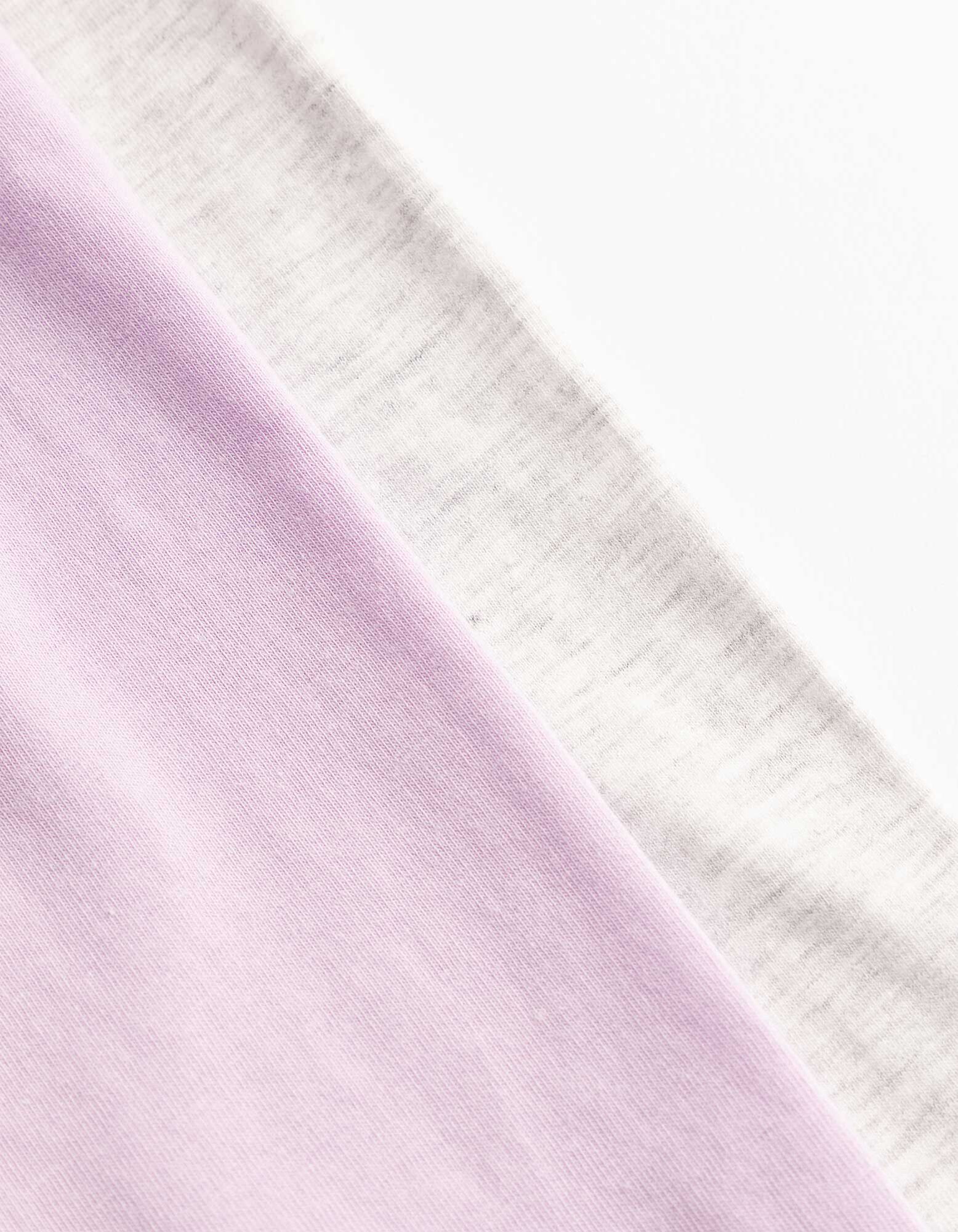 Radlerhose - 2er-Pack - lila