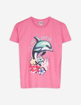 T-Shirt - Print - pink