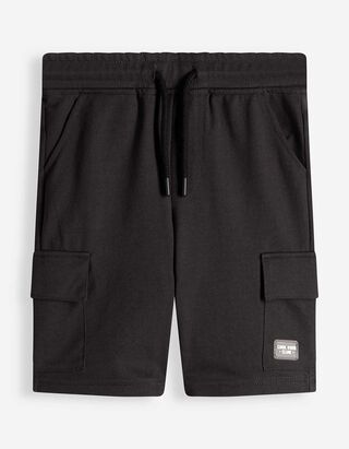 Cargoshorts - Aufgesetze Taschen - dunkelgrau