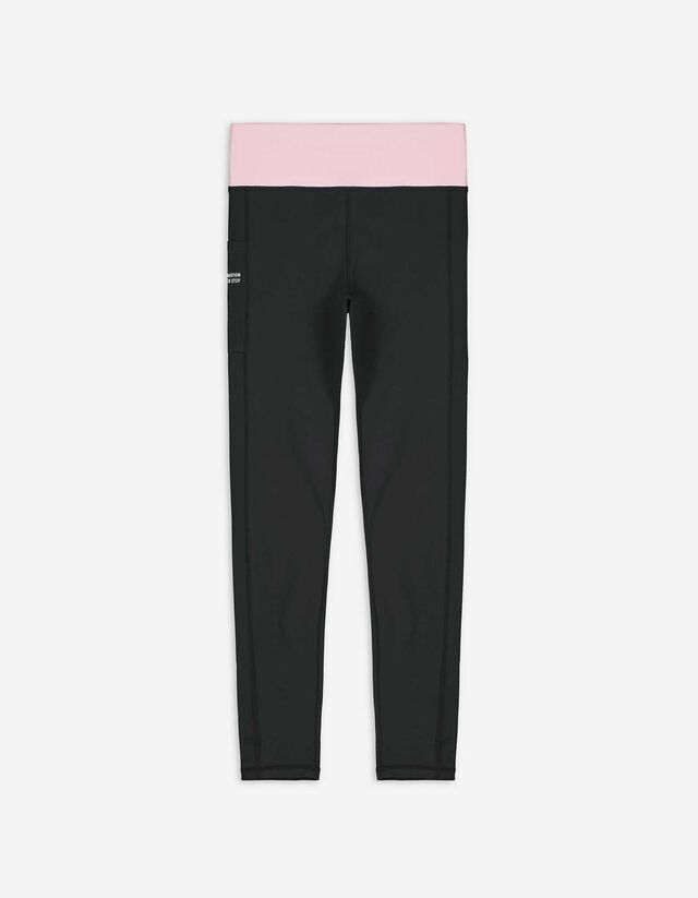 Leggings - Traspirante - nero