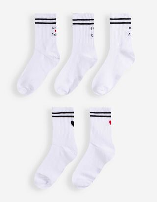Tennis sokken - Set van 5