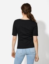 T-s&auml;rk - soonikuline struktuur - must