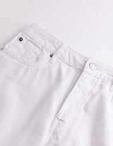 Jeans - Wide Fit - wei&szlig;