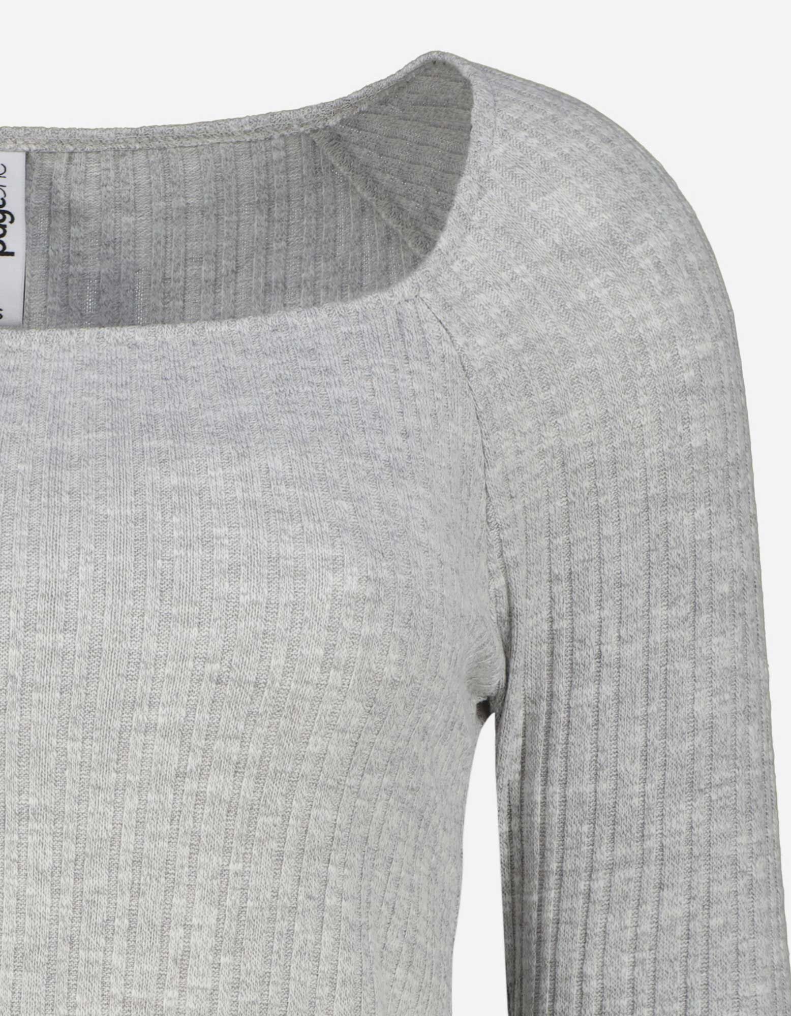 Longsleeve - Viscosemix - grijs