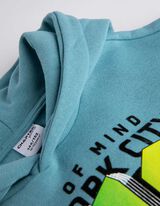 Džemperis - &bdquo;Oversized&ldquo; stiliaus - melynas