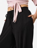 Yogabroek - Ademend - Zwart