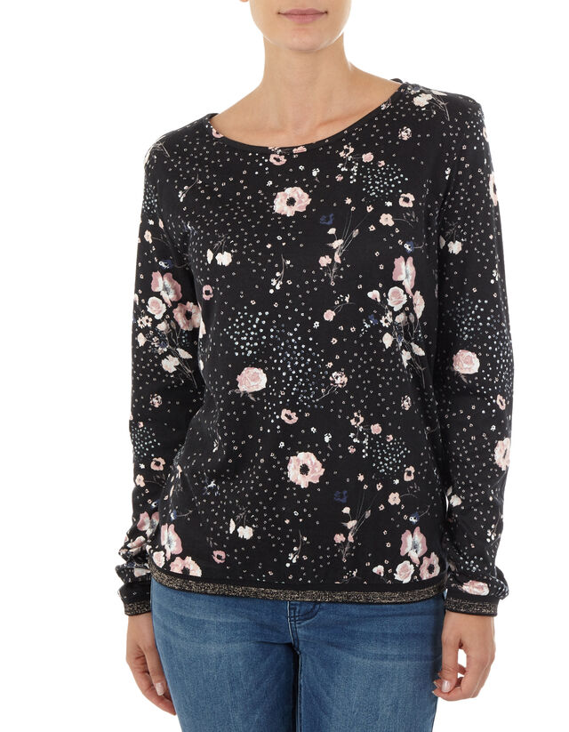 Damen Shirt mit floralem Muster&nbsp;