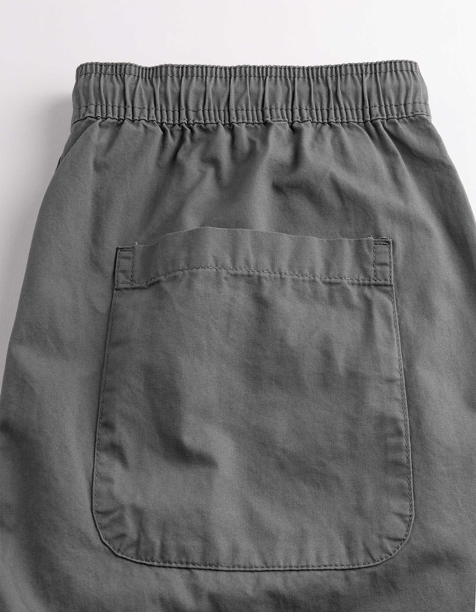 Short - Unicolore - vert fonc&eacute;
