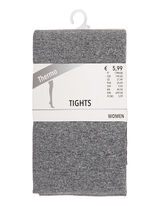 Damen Thermo-Strumpfhose in Melangeoptik