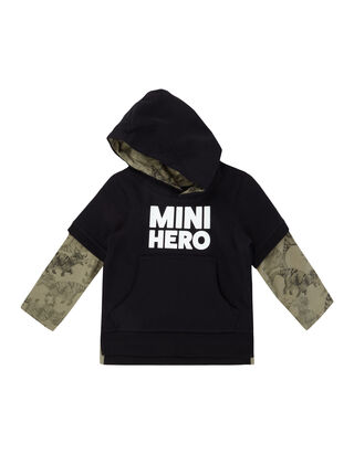 Baby Hoodie im 2-in-1-Look