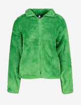 Damen Sweatjacke - Teddyfell