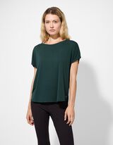 T-shirt - Ademend - donkergroen