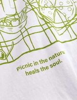 T-Shirt - Print - wei&szlig;