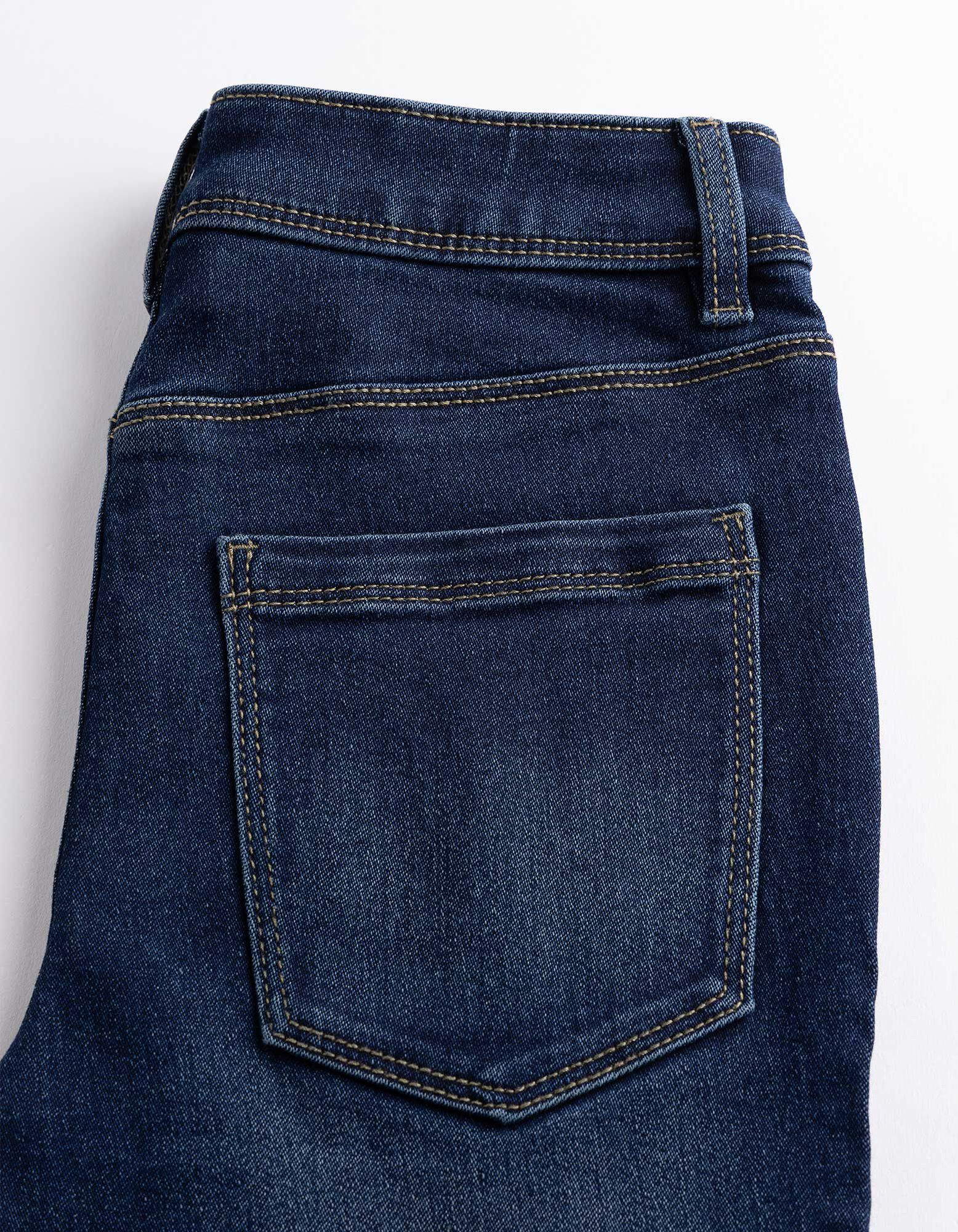 Dž&iacute;ny - Velmi přil&eacute;hav&yacute; střih Skinny Fit - Tmavě modr&aacute;