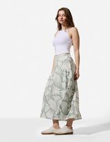 Gonna - Stampa allover - turchese