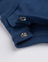 koszulka z długim rękawem - nadruk - ciemny niebieski