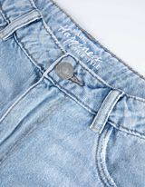 Short - Met kant - lichtblauw