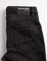 Dž&iacute;ny - Rovn&yacute; střih Straight Fit - cern&aacute;