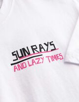 T-Shirt - R&uuml;ckenprint - wei&szlig;