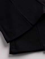 Leggings - Seitenschlitz - schwarz