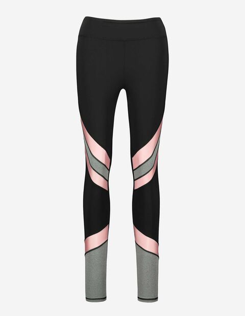 Takko Damen Leggings - schnelltrocknendes Material schwarz S