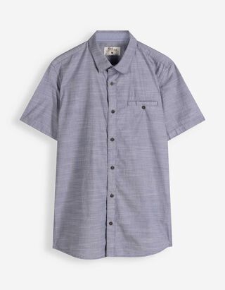 Hemd - Baumwolle - dunkelblau