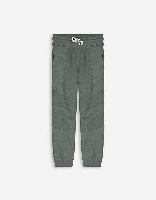 Pantaloni da jogging - Coulisse in vita - verde scuro