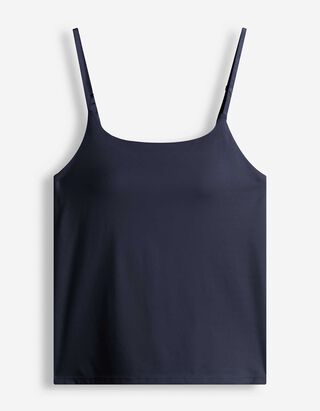 Top - Ademend - Donkerblauw