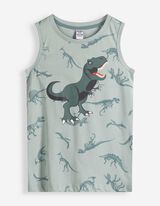 Top sans manches - Imprim&eacute; all-over - menthe