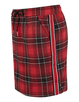 Damen Karo-Rock Von Street One - Wickeloptik Mit Praktischen Taschen