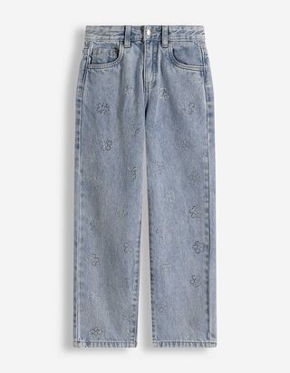 Jeans - Weites Bein - hellblau