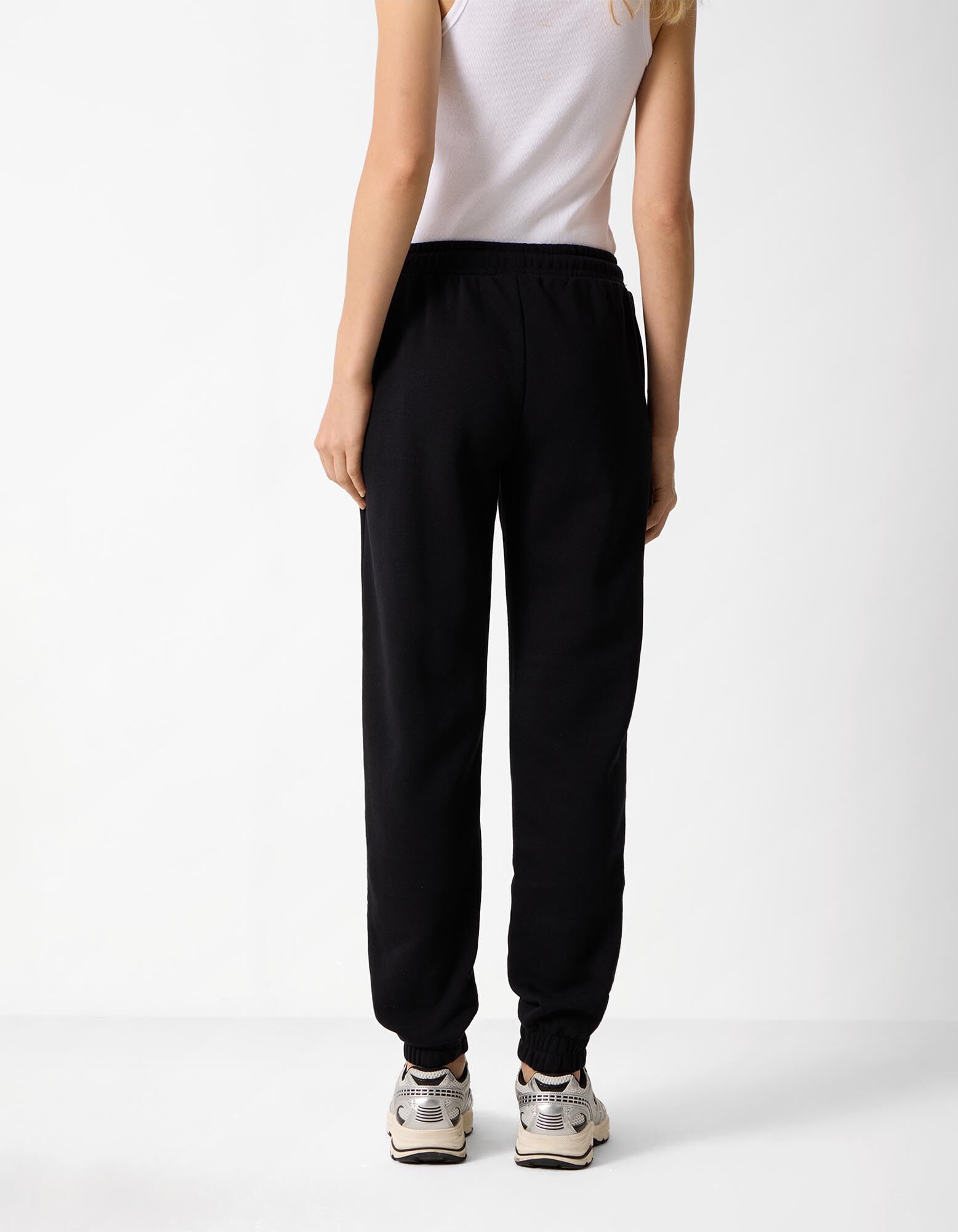 Pantaloni jogging - Regular Fit - Negru
