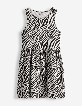 Jurk - Print all-over - wit